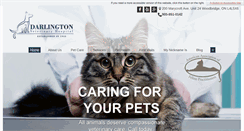 Desktop Screenshot of darlingtonvet.com